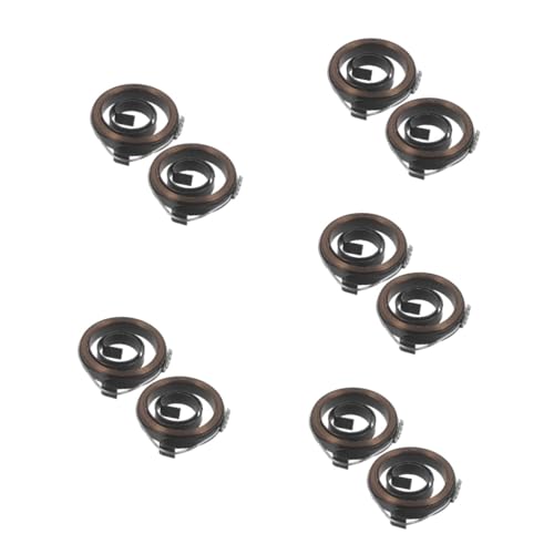 OSALADI 5sets Drill Press Accessories Quill Spring Quill Feed Return Coil Springs Assembly Tools Quill Return Coil Spring Drill Press Return Spring Return Spring for Drill Press 2pcs*5