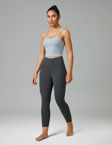 Colorfulkoala Women's Dreamlux 7/8 Yoga Leggings - 25'' High Waisted Workout Gym Leggings Bums Lifting Buttery Soft Yoga Pants(M, Dark Carbon) - Image 4