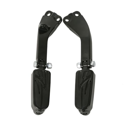 Repose-Pieds Moto avec Support pour Harley Dyna Wide Super Glide
