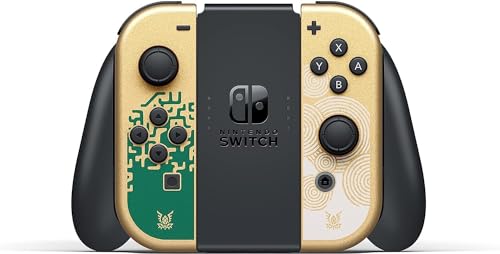 Image of Nintendo Switch OLED with (The Legend Of Zelda Tears Of The Kingdom Edition) Joy-Con