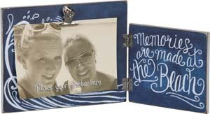 Primitives Memories At The Beach Hinged Frame