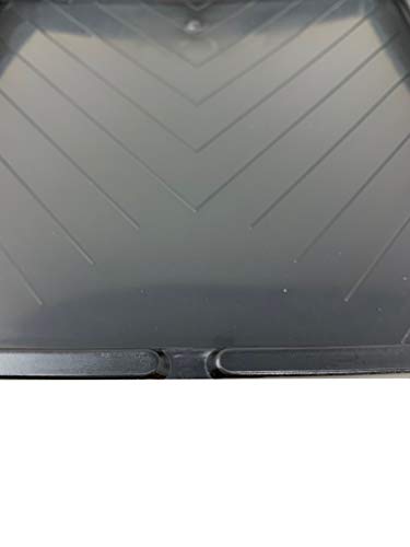 Grip Tight Tools Heavy Duty Plastic Paint Tray with Legs, 11-Inch (Black)