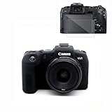 Frevyve Case for Canon EOS RP Body Camera, Skin, Anti-Scratch, Lightweight Sleeve, Soft Silicone Rubber Protective Case Cover for EOS RP Mirrorless Digital Camera Accessories (Black)