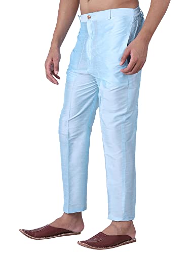 Image of HUZUR Mens Silk Trouser /Pant
