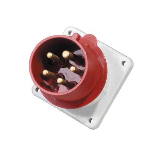 Prise étanche industrielle à 5 cœurs SP-815-16A dissimulée IP44 pour installation encastrée