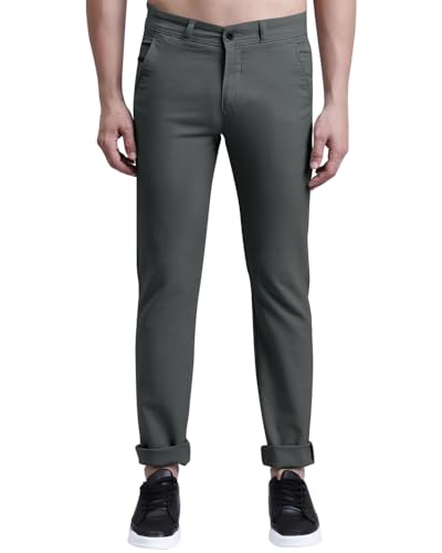 Image of Noble Monk Men's Regular Fit Mid Rise Pants
