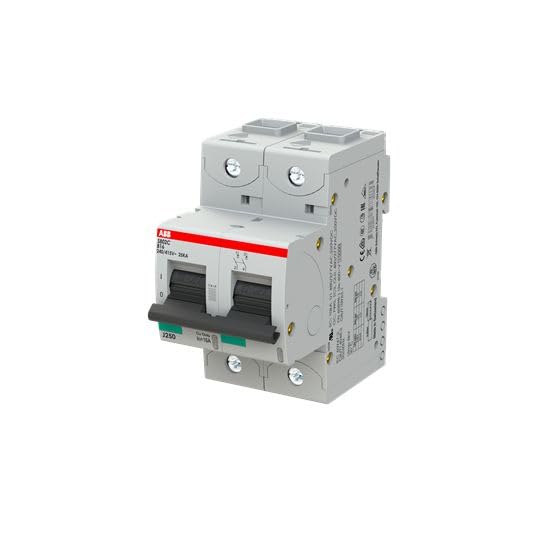 abb-entrelec S800 C – Leitungsschutzschalter s802 C-b16 2 polig Kurve B 16 A