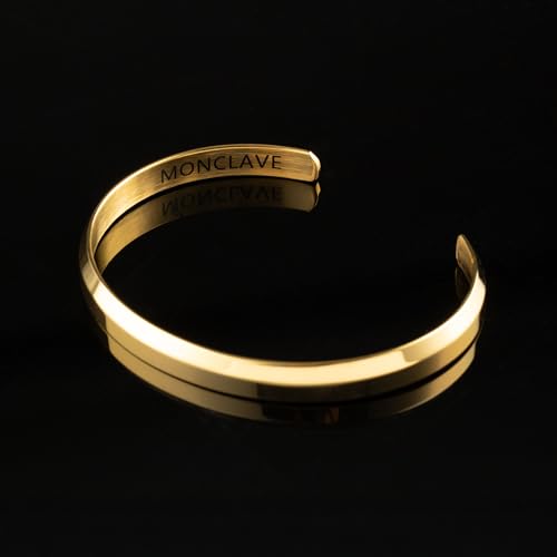 Premium Minimalist Stainless Steel Cuff Bracelet – Designed in Los Angeles, Hypoallergenic & Adjustable Fit – Unisex Design with Luxury Gift Box for Men & Women2
