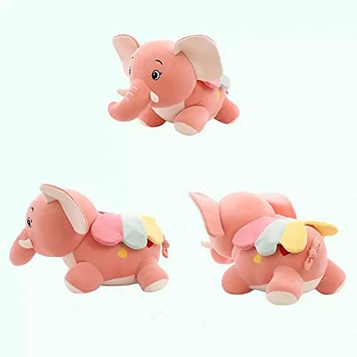 Image of SCOOBA Adorable Elephant Soft Toy with Bag 25cm Pink Color (Angel Elephant Pink)