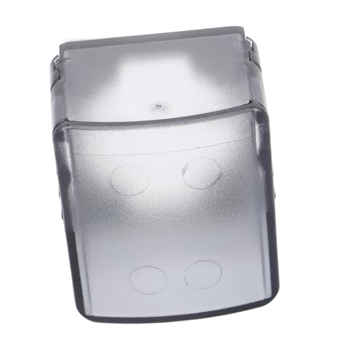 CVUTOVO 防児童反錠カバー おしゃれな玄関鍵対応 サムターン防止カバー 簡単設置 用ドアロック保護 ブラックマット仕上げ