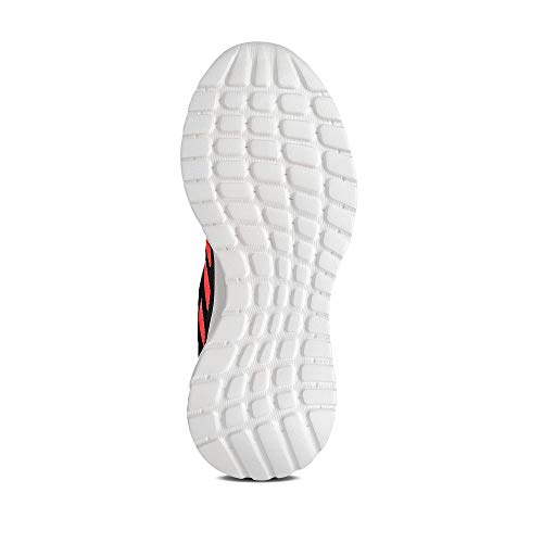 TENIS JUVENIL ADIDAS TENSAUR RUN K PRETO E VERMELHO 31