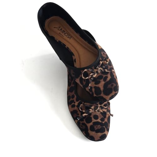 LUMINOSA Women’s Modern Cutout Flats4