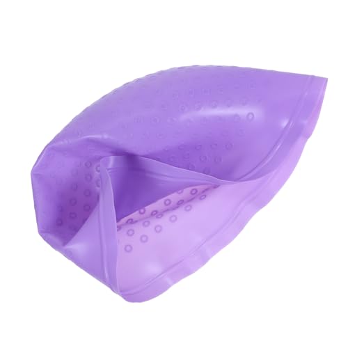 Hemobllo Gorro de Silicona para Mechas con Aguja de Gancho Kit Reutilizable para Teñir con Protección del Cabelludo Cómodo para Profesional y Doméstico