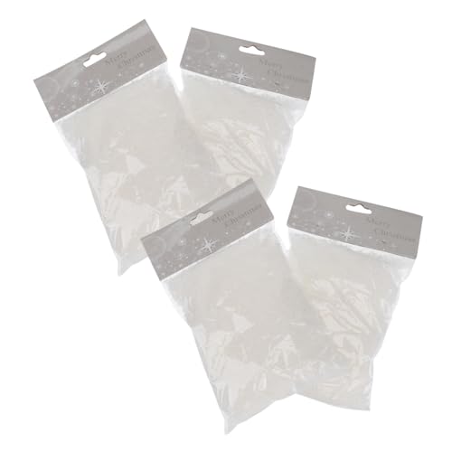 Wakauto 2 Pacotes de Natal Neve Artificial Em Pó Falsos Flocos de Neve Simulação Floco de Neve árvor