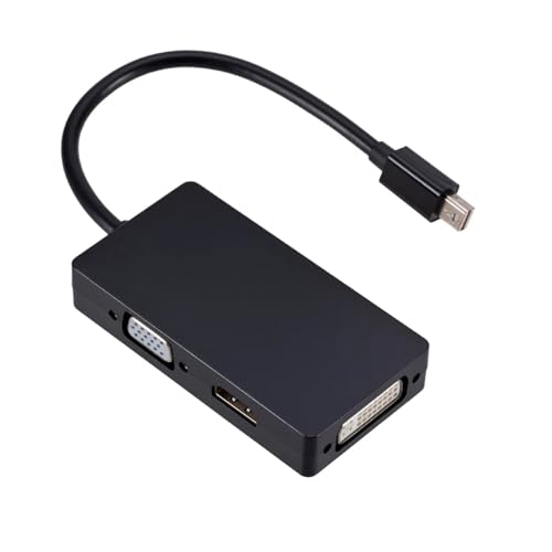 LccKaa 3 in 1 DP to HDMI DVI �R���o�[�^�[ 4K 1080P �P�[�u���A�_�v�^�[ Pro Air DisplayPort �p(1080P to VGA)