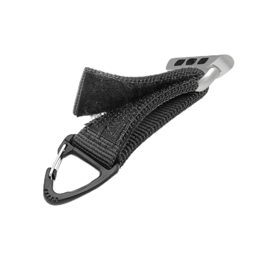 Bshirmay Compatible with Apple Watch Fob Strap 38/40mm,series 9/Ultra 2/SE/8/7/6/5/4/3/2/1 Nurse Watch Band with Pin-On Brooch iWatch Series (38mm Black Nylon Molle)