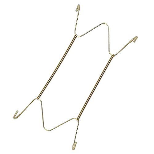 Generic 4 Peças Invisíveis para Pendurar Na Parede Prato Gancho Cabide Expositor de Pratos