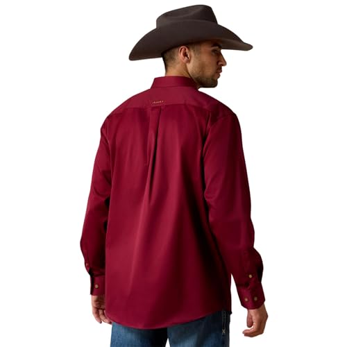 Image of Ariat Men's Solid Twill Classic Fit Shirt