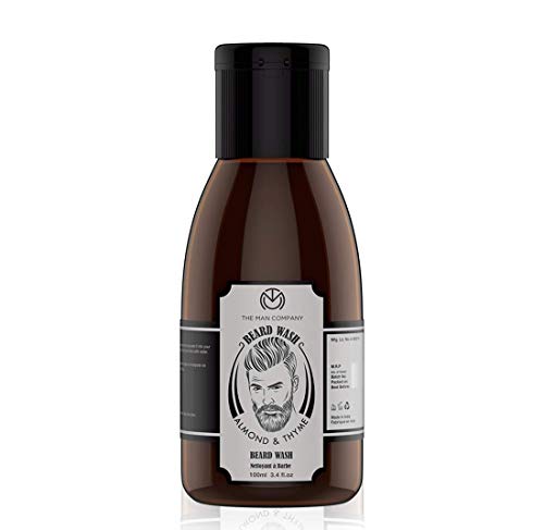 The Man Company Beard Care Kit with Beard Growth Oil, Beard Wash/Shampoo, Beard Wax with Almond & Thyme | 100% Natural Oil | Paraben & SLS Free - Image 5