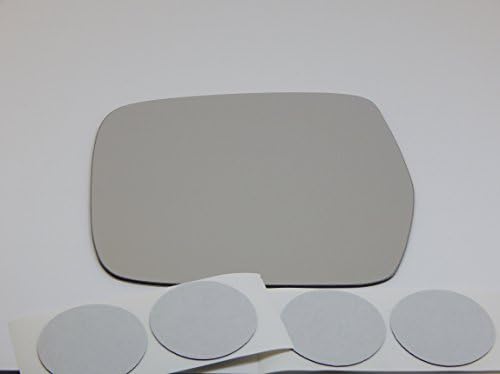 for 91-97 Land Cruiser, 96-97 Lex LX450 Left Driver Power Mirror Glass Lens w/Adhesive USA no Rear Backing Plate