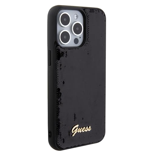 Guess Sequin Script Metal Coque pour iPhone 15 Pro Max - vue 6