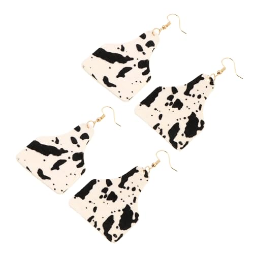 Boucles d'oreilles cow-girl en cuir : finis les bijoux lourds avec l'imprimé vache