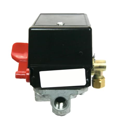 Molloparts Pressure Switch 5140118-56 Z-D26611 Compatible with Porter Cable Air Compressor CPF23400P CPF23400S CPF4515 CPF6020 CPF6025VP CPFFR350 CFFC350A CFFC350B CFFC350C CFFR350B C5100