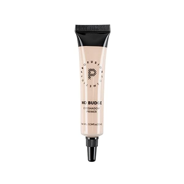 Profusion Cosmetics No Budge Eyeshadow Primer Long Lasting Liquid Primer Makeup Smudge proof for All Shadows - 0.78 OZ.