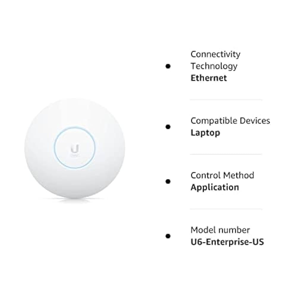 【toki】Ubiquiti UniFi AP U6 Enterprise Amazon.com: Ubiquiti UniFi U6 Enterprise Access Point | US
