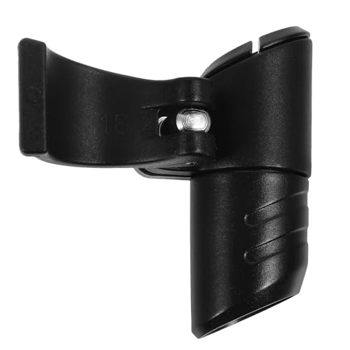 WHAMVOX Bloqueo Externo Cierre de Plástico Negro para Bastones de Trekking Antideslizante y Agarre Cómodo para Actividades al Aire Libre y Mochilero