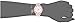 Fossil Women's Jacqueline Stainless Steel Quartz Watch with Leather Calfskin Strap, Rose Gold, 14 (Model: ES4351SET)
