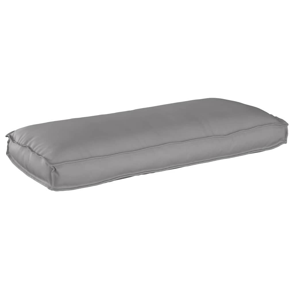 vidaXL Coussin Gris 120 x 50 x 12 cm Tissu Oxford, Coussin Rectangulaire pour Salon, Design Moderne, Résistant à l'eau, Durable, Confortable, Facile à Entretenir