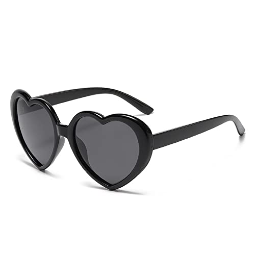 Lunettes de soleil cœur polarisées pour éliminer l'éblouissement avec style