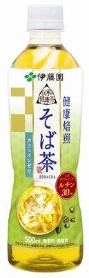 おーいお茶 伊藤園 伝承の健康茶 健康焙煎 そば茶 500mlPET
