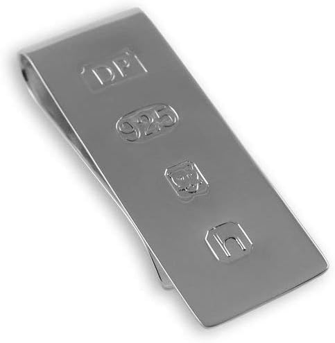 New Sterling Silver Money Clip James Bond Edition Boxed
