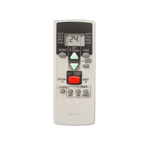 Image of 7SEVEN Compatible with O General AC Remote AR-RCD2E Model 123 Suitable for 1 1.5 2 Ton Spilt and Window Fujitsu Air Conditioner - Match Keys Exactly with Existing OGeneral AC Remote Controller