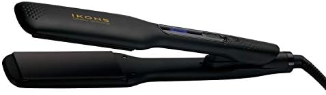 CREATE DREAM STYLINE - Plancha de Pelo Revestimiento Cerámico para todo  tipo de cabello, Alisa, Ondula y Riza, Pantalla LED, Temperatura Ajustable  hasta 210º con Placas Flotantes (Negro) - PREYCA