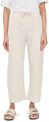 Leset Women's Kyoto Carpenter Pants, Chalk, S