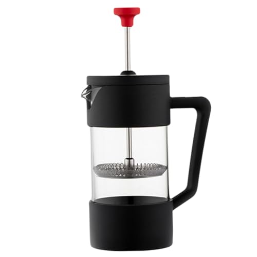 OHPHCALL Coffee Kettle Manual Press Coffee Maker Tea Infuser with Filtration for Hot Cold Beverages for Home Office