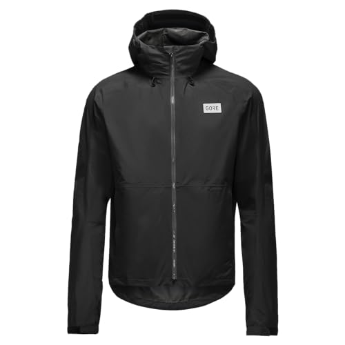 GORE WEAR Men's Cycling Jacket Endure, GORE-TEX PACLITE PLUS, Black, L