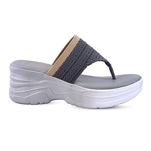 Image of madam glorious women's /girls stylish soft comfortable v shape wedges for women stylish