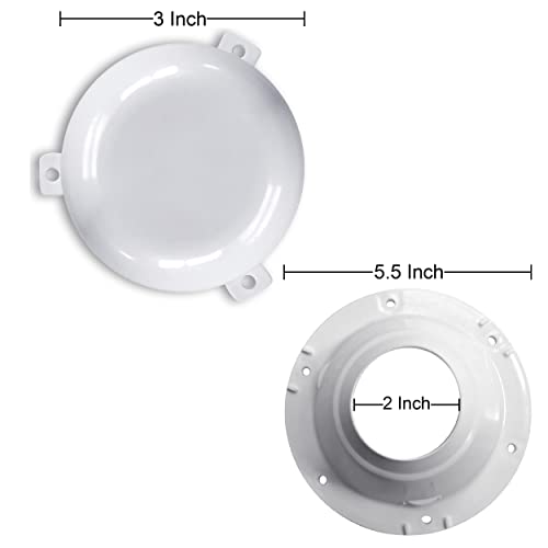 Nu-Set Lock | Rv Roof Vent Caps | Rv Roof Vent Cover | Rv Accessories & Door Hardware (White) #TOP1