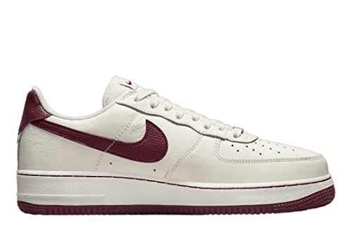 Nike Air Force 1 07 An20 Herren Basketballschuhe, Segel/Rote Bete-Segel, 42,5 EU, Dunkle Rote Beete Segel, 42.5 EU