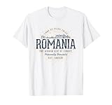 Photo Gallery stile retrò vintage romania maglietta Photo Gallery stile retrò vintage romania maglietta