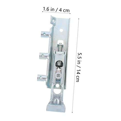 Tehaux 1 Pair Cabinet Hanging Code Hanger Hangers Metal Heavy Duty Metal Cabinet Shelf Supports Cabinet Door Hinges Steel Suspension Fitting Steel Cabinet Hanger Metal Wall Mount Hanger #TOP7