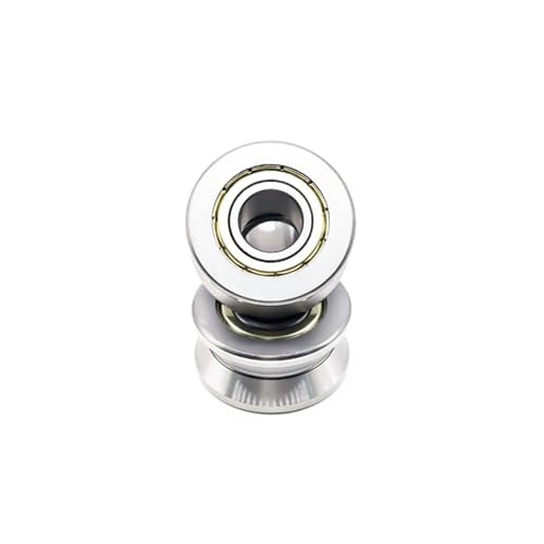 Roulement de guidage en V LV201-14 ZZ robuste pour mouvement fluide 2pcs