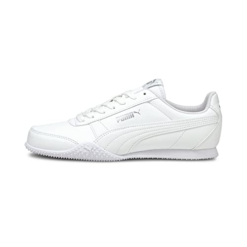 PUMA Womens Bella Lace Up Sneakers Shoes Casual - White - Size 9.5 M - Main Image