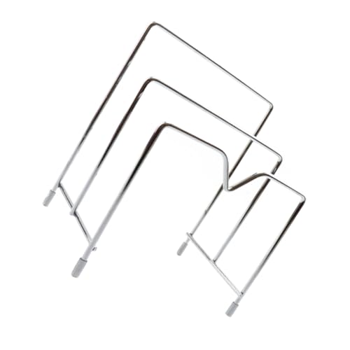 ABOOFAN 2pcs Drain Rack Plate Storage Rack Dish Shelf Desktop Rack Kitchen Organizer