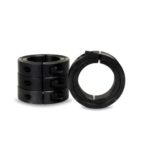 Jeremywell 3/4" Bore Single Split Set Screw Shaft Collar Od 1-1/2" Width 1/2" (4 Pcs) #TOP1