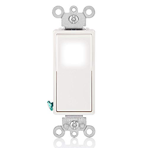 Leviton Decora LED Illuminated Rocker 4-Way Switch L5614-2W